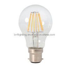 Bulbo de poupança de energia do filamento do diodo emissor de luz da fábrica A55 / A60 com 2W 4W 6W 8W para E14 / E27